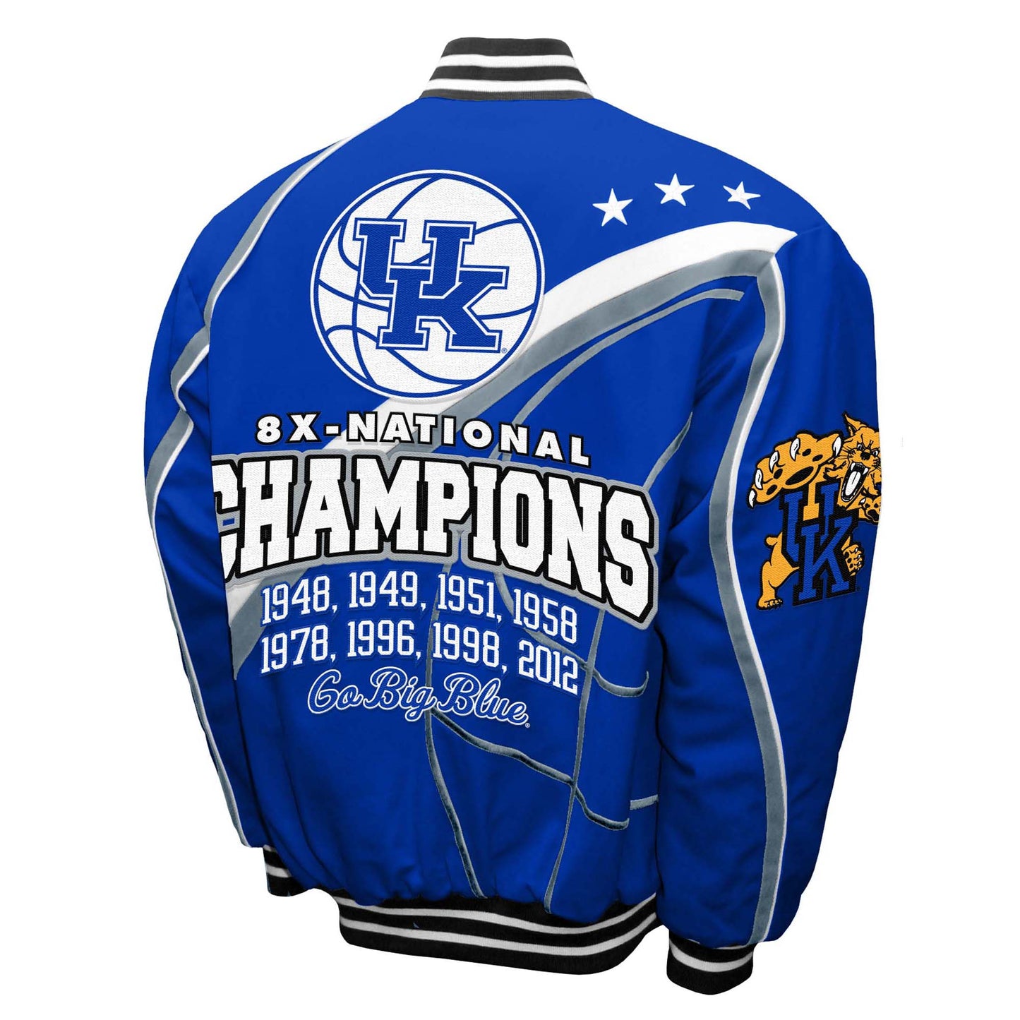 Kentucky Wildcats Franchise Club Mens Commemorative Twill Jacket