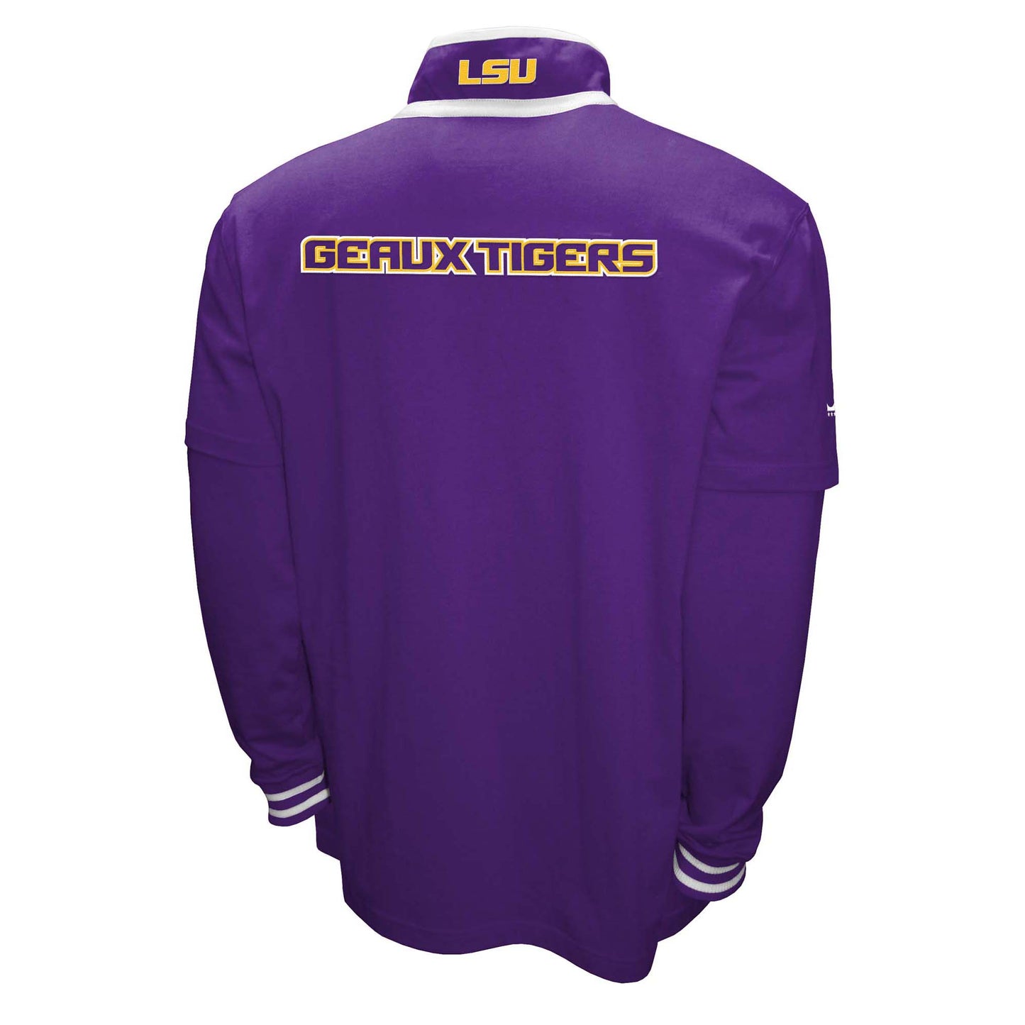 LSU Tigers Franchise Club Mens NCAA 3 In 1 Double Down Systems Jacket