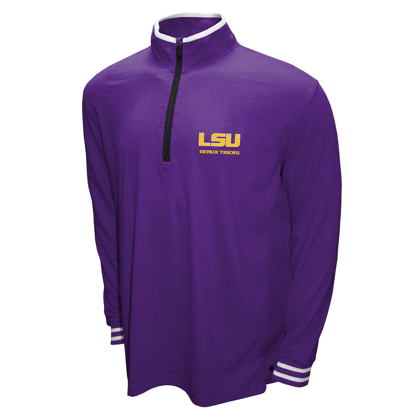 LSU Tigers Franchise Club Mens NCAA 3 In 1 Double Down Systems Jacket