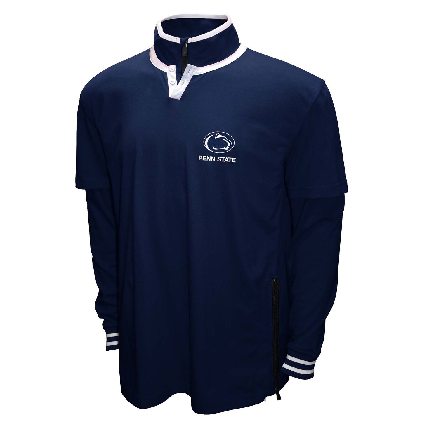 Penn State Nittany Lions Franchise Club Mens NCAA 3 In 1 Double Down Systems Jacket