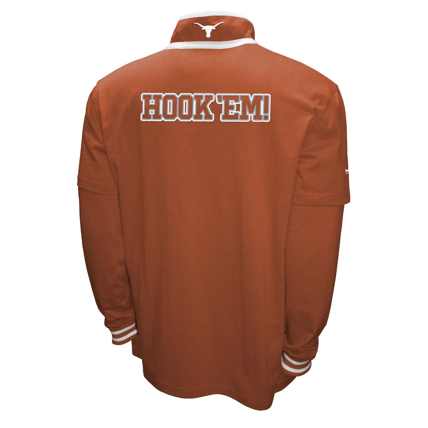 Texas Longhorns Franchise Club Mens NCAA 3 In 1 Double Down Systems Jacket