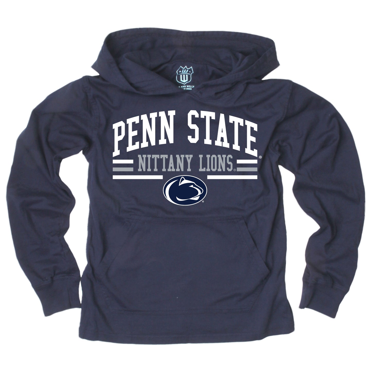 Penn State Nittany Lions Wes and Willy Youth Boys Long Sleeve Hooded T-Shirt