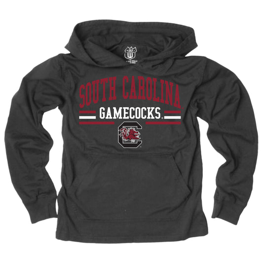 South Carolina Gamecocks Wes and Willy Youth Boys Long Sleeve Hooded T-Shirt