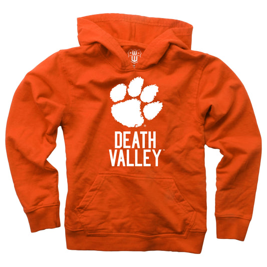 Clemson Tigers Wes and Willy Youth Boys Team Slogan Pullover Hoodie