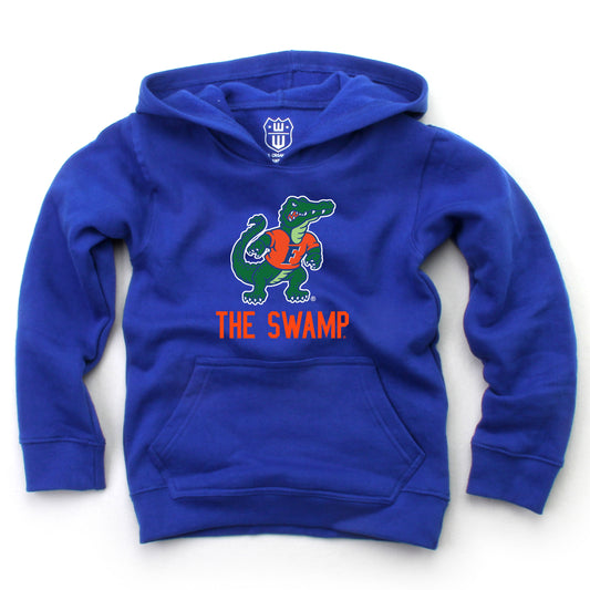 Florida Gators Wes and Willy Youth Boys Team Slogan Pullover Hoodie - The Swamp