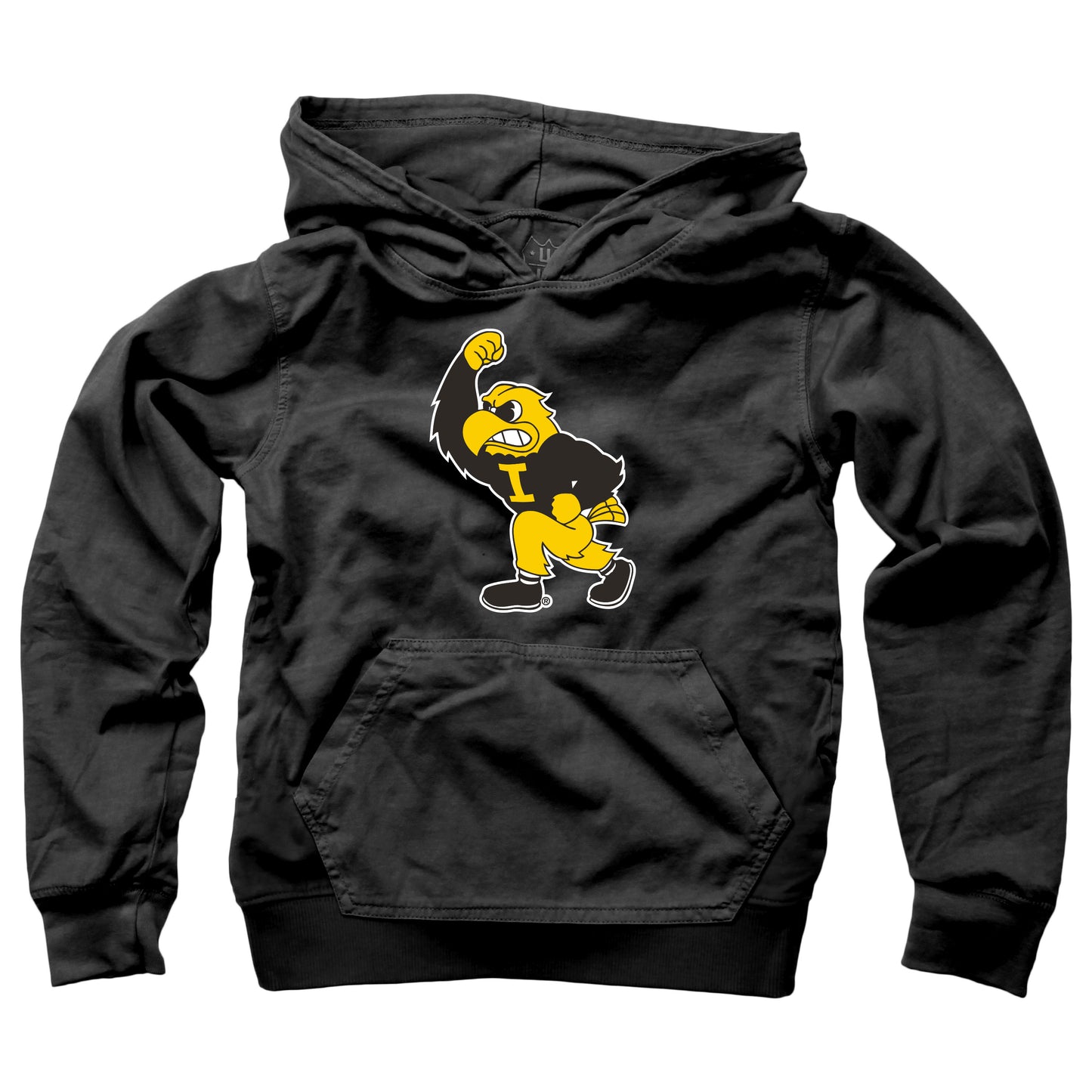 Iowa Hawkeyes Wes and Willy Youth Boys Team Logo Pullover Hoodie
