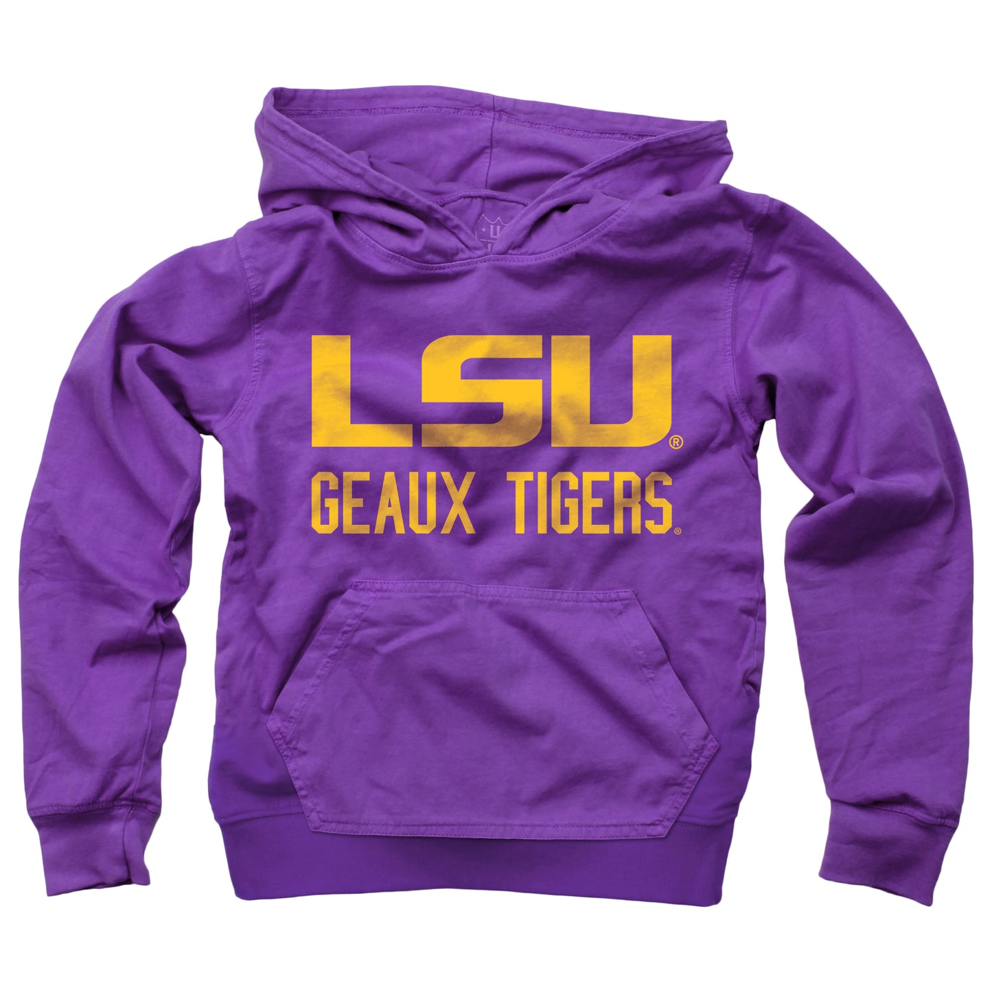 LSU Tigers Wes and Willy Youth Boys Team Slogan Pullover Hoodie