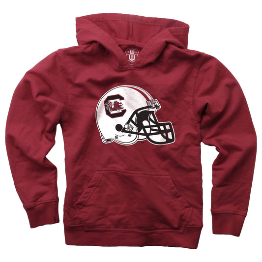 South Carolina Gamecocks Wes and Willy Youth Boys Helmet Logo Pullover Hoodie