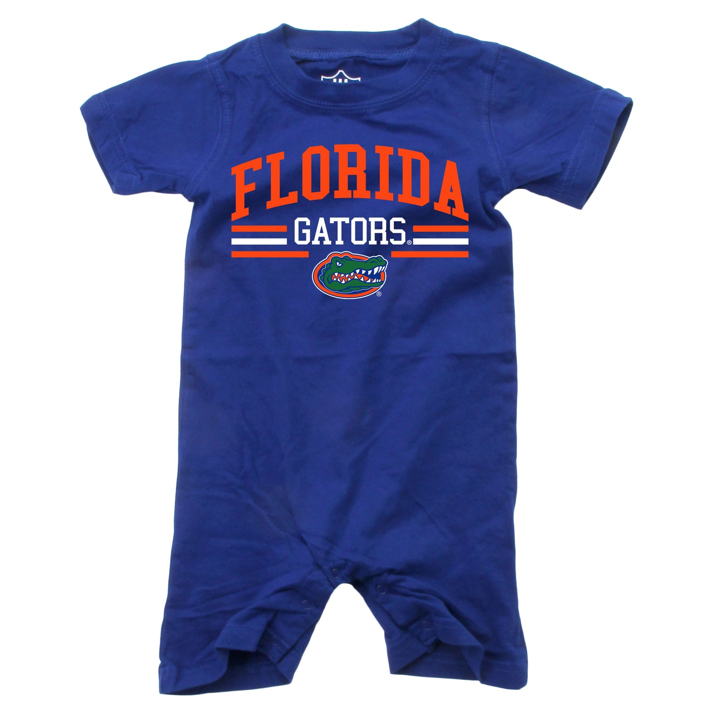 Florida Gators Wes and Willy Baby College Team Shorts Romper