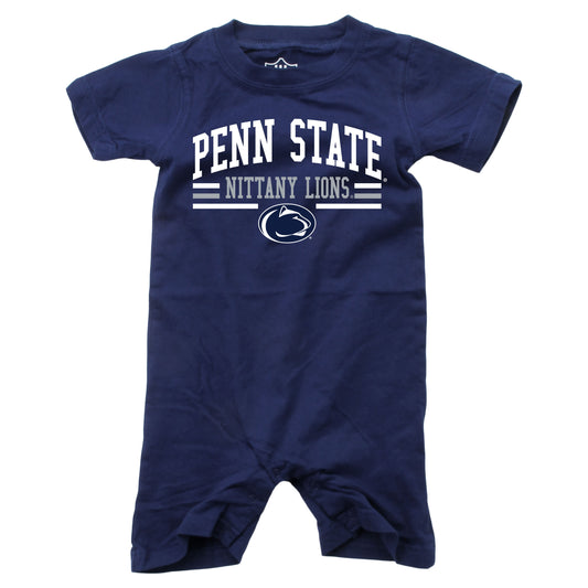 Penn State Nittany Lions Wes and Willy Baby College Team Shorts Romper