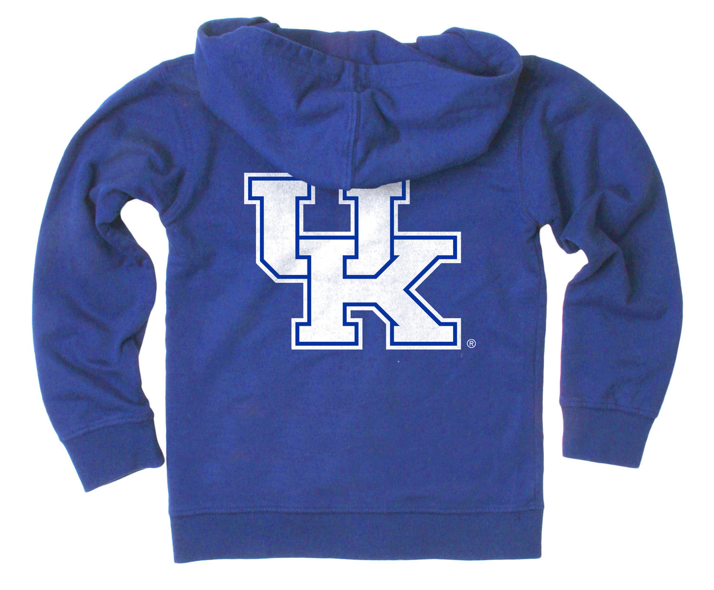 Kentucky Wildcats Wes and Willy Boys Zip Up Fleece Hooded Jacket