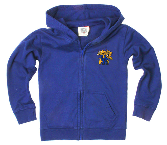 Kentucky Wildcats Wes and Willy Boys Zip Up Fleece Hooded Jacket