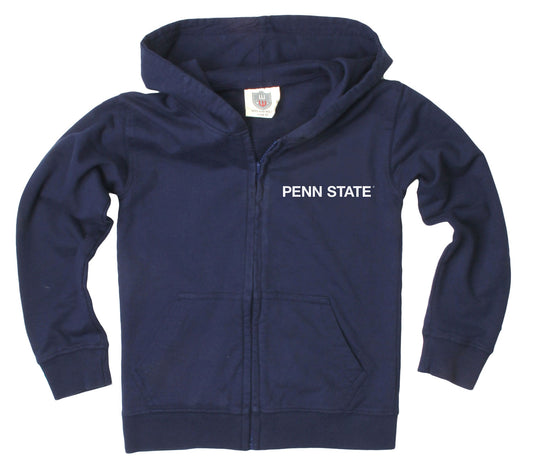 Penn State Nittany Lions Wes and Willy Boys Zip Up Fleece Hooded Jacket