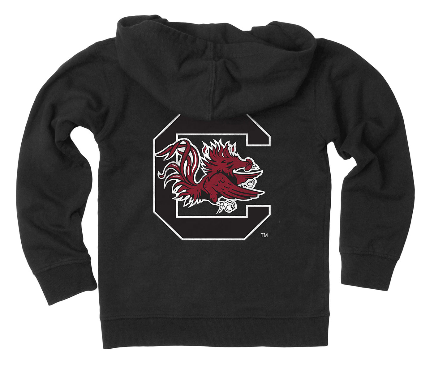 South Carolina Gamecocks Wes and Willy Boys Zip Up Fleece Hooded Jacket