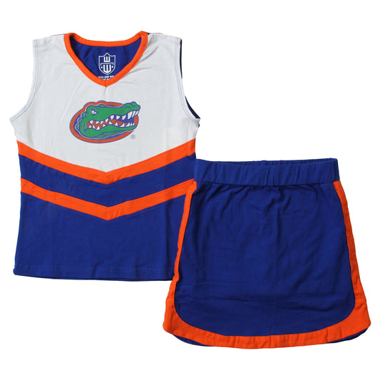 Florida Gators Wes and Willy Girls and Toddlers Cheer Set