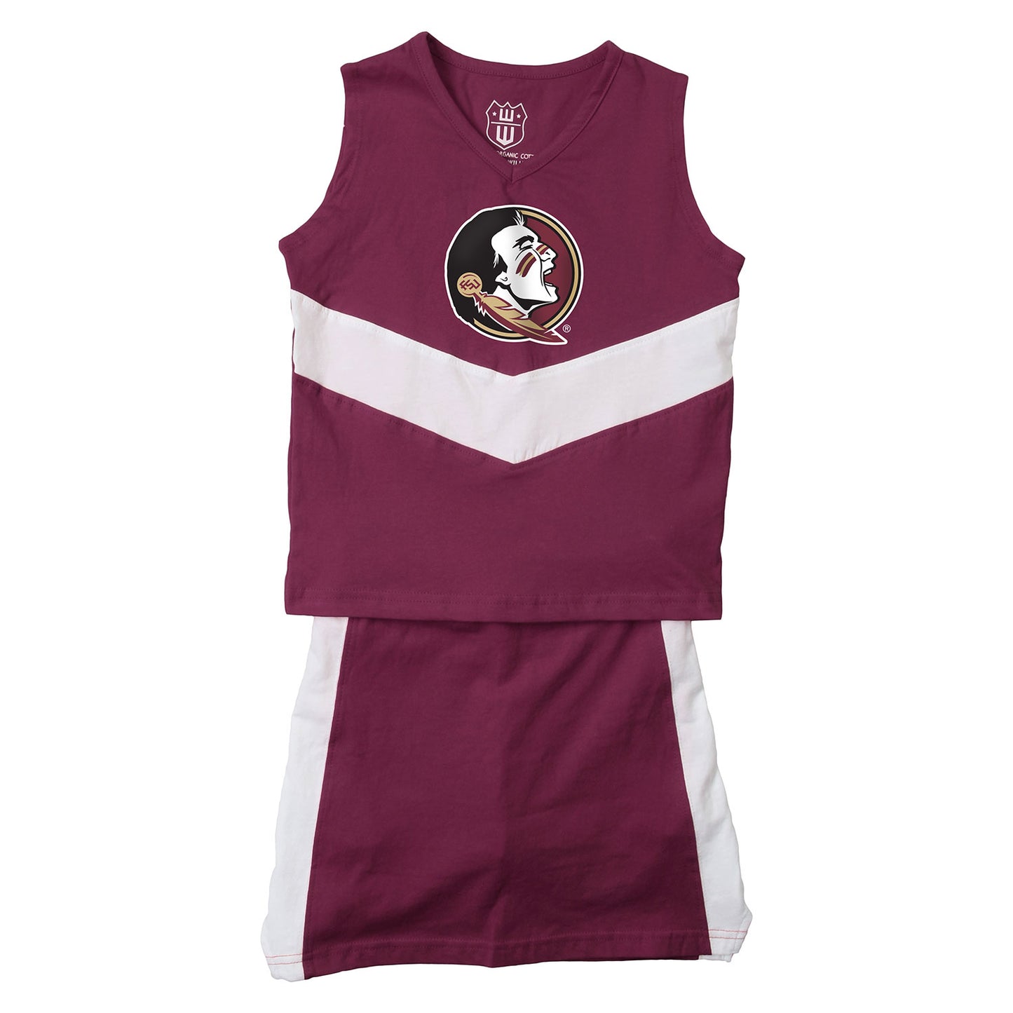 Florida State Seminoles Wes and Willy Girls and Toddlers Cheer Set