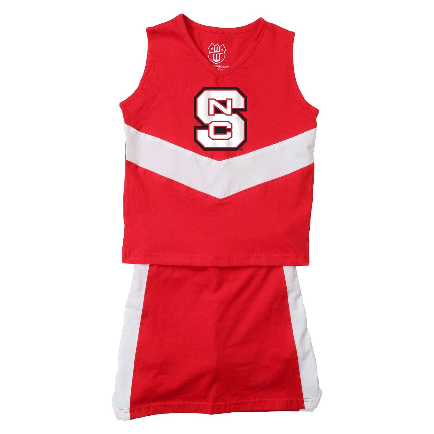 North Carolina State Wolfpack Wes and Willy Girls and Toddlers Cheer Set