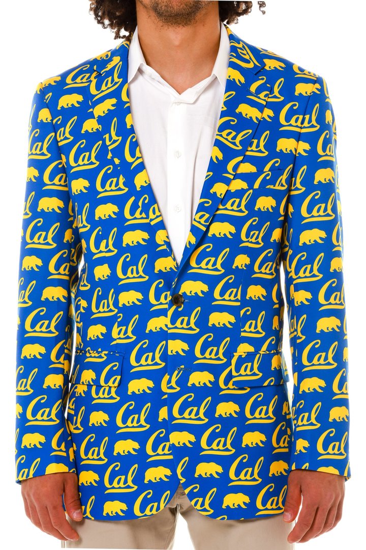 Cal Berkeley Bears Tellum and Chop Mens Game Day Blazer