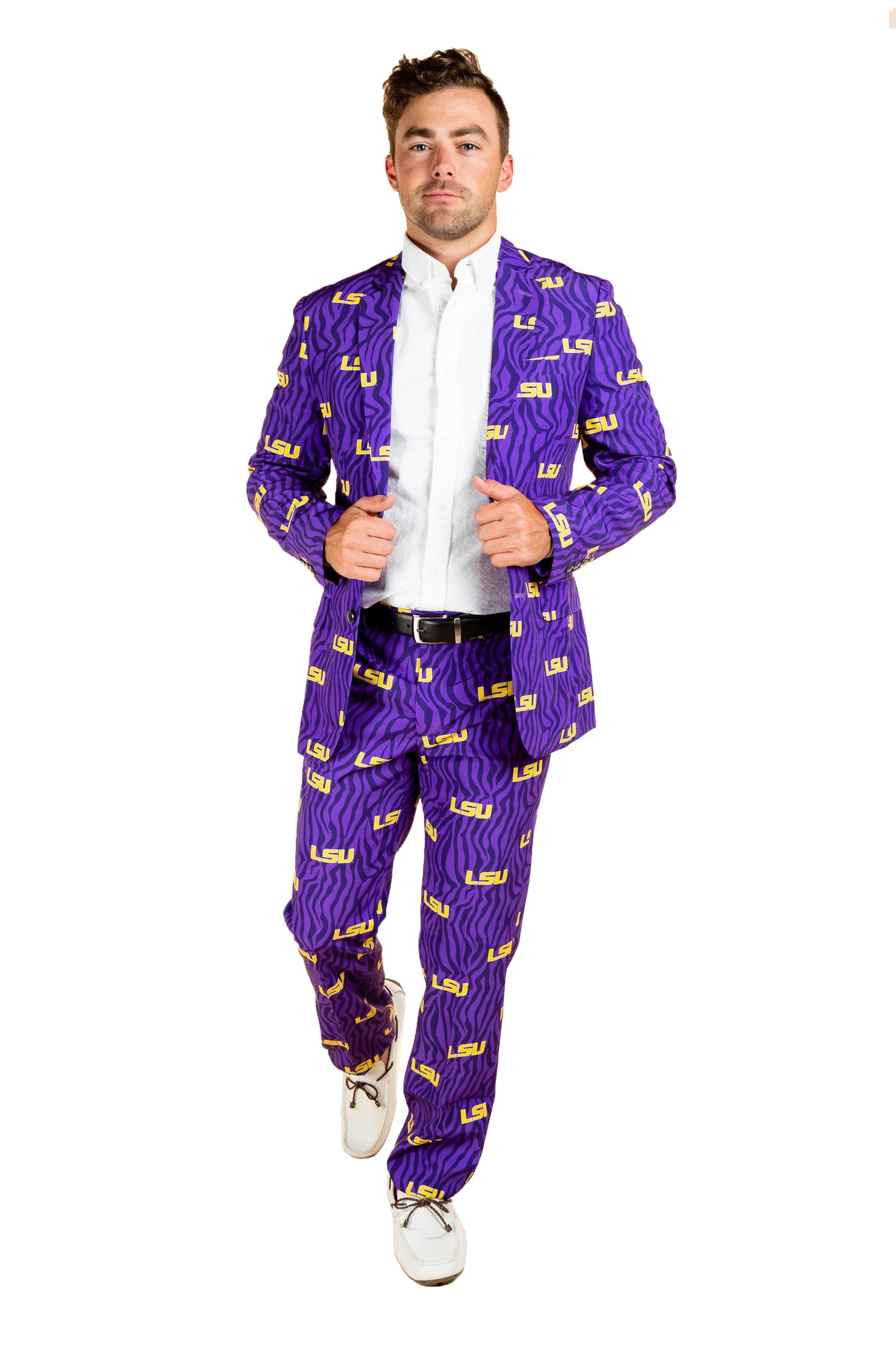 LSU Tigers Tellum and Chop Mens Game Day Blazer