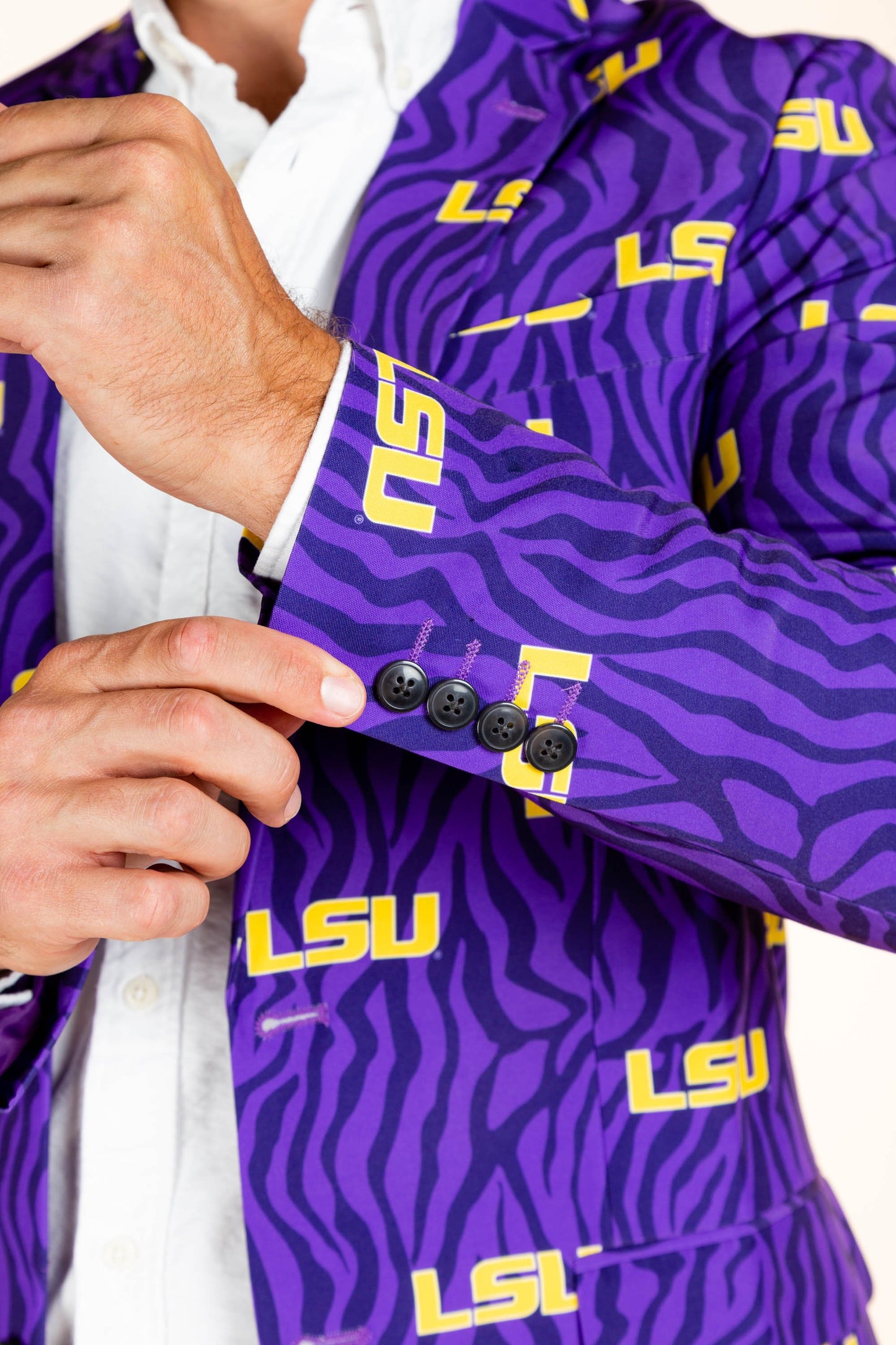 LSU Tigers Tellum and Chop Mens Game Day Blazer