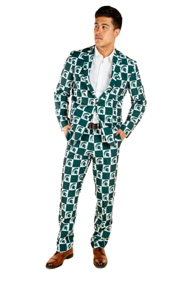 Michigan State Spartans Tellum and Chop Mens Game Day Blazer